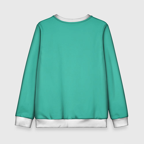 Детский свитшот Авокадо / 3D-Белый – фото 2