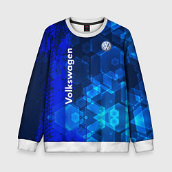 Свитшот детский Volkswagen, цвет: 3D-белый