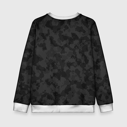 Детский свитшот СПЕЦ КАМУФЛЯЖ / 3D-Белый – фото 2