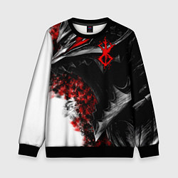 Свитшот детский BERSERK БЕРСЕРК, цвет: 3D-черный