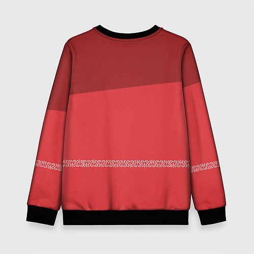 Детский свитшот День России / 3D-Черный – фото 2