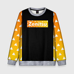 Детский свитшот ЗЕНИЦУ ZENITSU