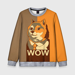 Детский свитшот Doge Wow