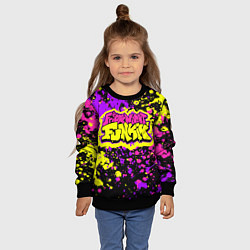 Свитшот детский Friday Night Funkin, цвет: 3D-черный — фото 2