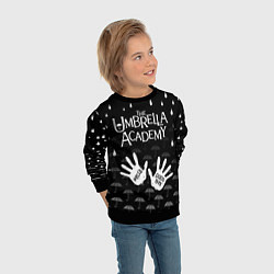 Свитшот детский АКАДЕМИЯ АМБРЕЛЛА, цвет: 3D-черный — фото 2