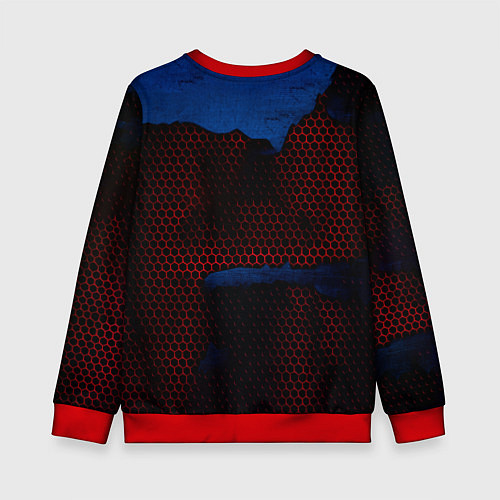 Детский свитшот WASHINGTON CAPITALS / 3D-Красный – фото 2