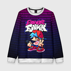Свитшот детский FRIDAY NIGHT FUNKIN, цвет: 3D-белый