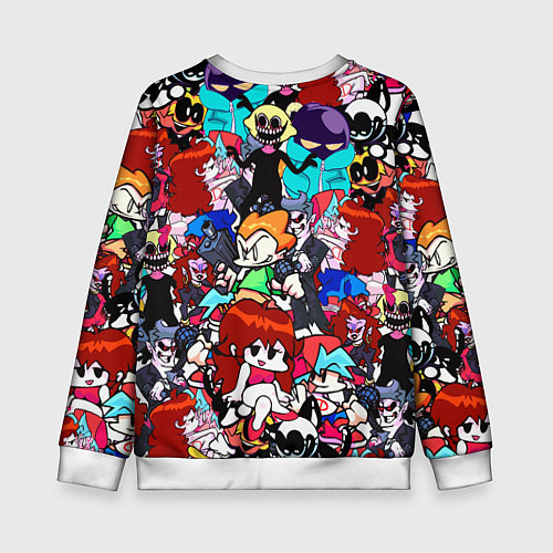 Детский свитшот FRIDAY NIGHT FUNKIN / 3D-Белый – фото 2