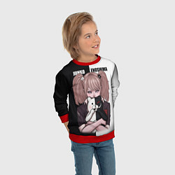 Свитшот детский MONOKUMA JUNKO, цвет: 3D-красный — фото 2