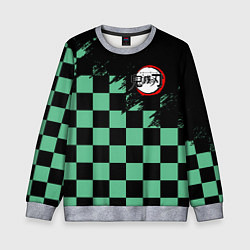 Свитшот детский TANJIRO KAMADO ТАНДЖИРО, цвет: 3D-меланж