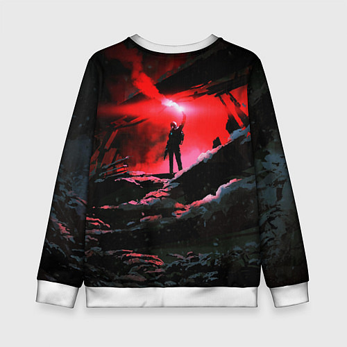 Детский свитшот Metro Exodus / 3D-Белый – фото 2