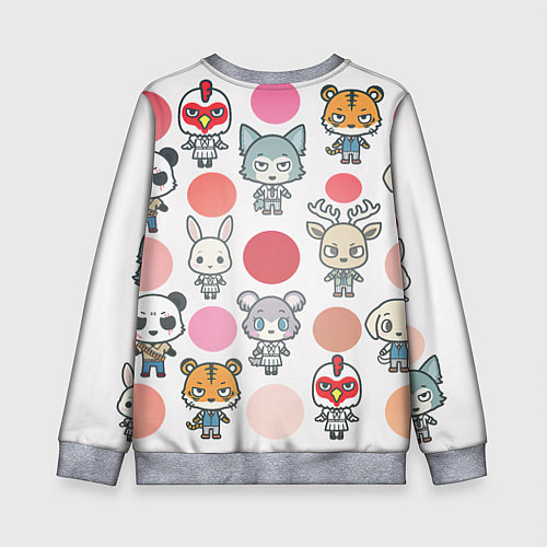 Детский свитшот BEASTARS CHIBI / 3D-Меланж – фото 2