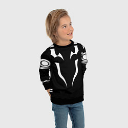 Свитшот детский ИТАДОРИ ТАТУ JUJUTSU KAISEN, цвет: 3D-черный — фото 2