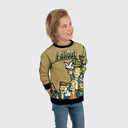 Свитшот детский Волтбои, цвет: 3D-черный — фото 2