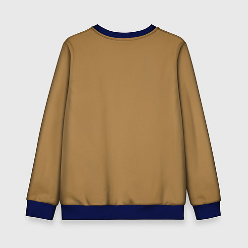 Детский свитшот Сурикаты / 3D-Синий – фото 2