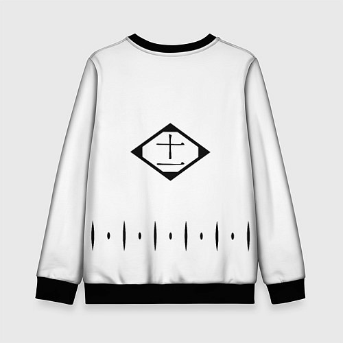 Детский свитшот ФОРМА КАПИТАНА ГОТЕЙ 13 СПИНА / 3D-Черный – фото 2