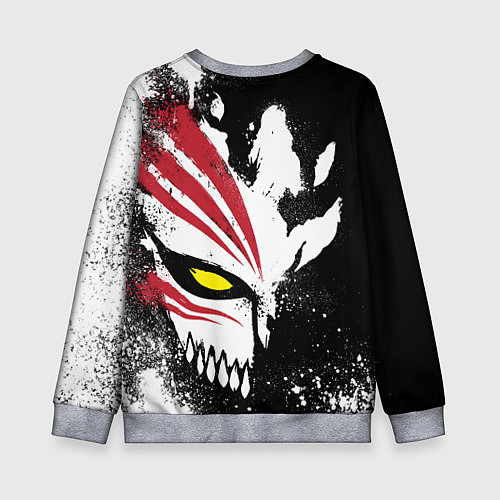 Детский свитшот БЛИЧ МАСКА BLEACH / 3D-Меланж – фото 2
