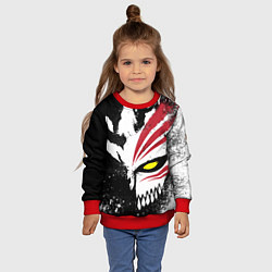 Свитшот детский БЛИЧ МАСКА BLEACH, цвет: 3D-красный — фото 2