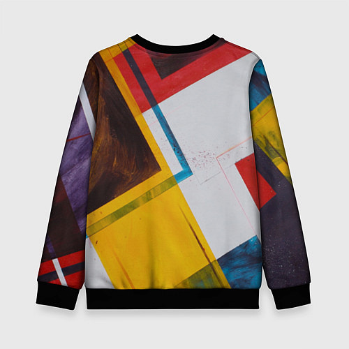 Детский свитшот KVADRO / 3D-Черный – фото 2