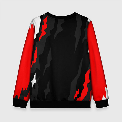 Детский свитшот NISSAN GT-R GODZILLA / 3D-Черный – фото 2