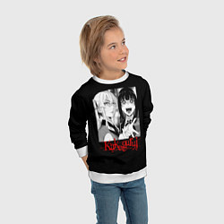 Свитшот детский Безумный Азарт, цвет: 3D-белый — фото 2