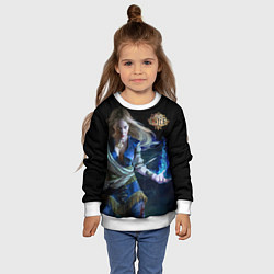 Свитшот детский Path of Exile, цвет: 3D-белый — фото 2