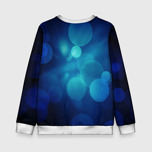 Детский свитшот Сборная Италии / 3D-Белый – фото 2