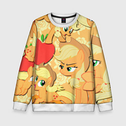 Детский свитшот Applejack pattern