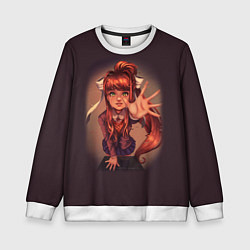Свитшот детский Моника Monika, цвет: 3D-белый