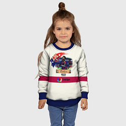 Свитшот детский Фати игрок Барселоны, цвет: 3D-синий — фото 2