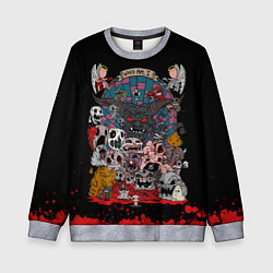 Свитшот детский Кто я, цвет: 3D-меланж