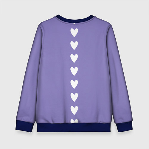 Детский свитшот Love Kaguya Shinomiya / 3D-Синий – фото 2