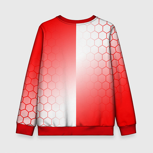 Детский свитшот FC AJAX AMSTERDAM ФК АЯКС / 3D-Красный – фото 2