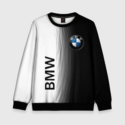 Свитшот детский Black and White BMW, цвет: 3D-черный