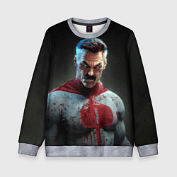 Свитшот детский Омнимен, цвет: 3D-меланж