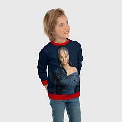 Свитшот детский Jennie jeans, цвет: 3D-красный — фото 2