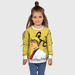 Свитшот детский Крутой учитель Онидзука, цвет: 3D-белый — фото 2