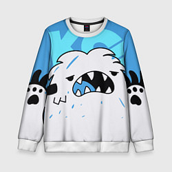 Свитшот детский SK8 the Infinity Скейт Ланги, цвет: 3D-белый