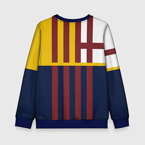 Детский свитшот BARCELONA FC БАРСЕЛОНА ФК BARCA / 3D-Синий – фото 2