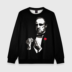 Свитшот детский Крёстный Отец The Godfather, цвет: 3D-черный