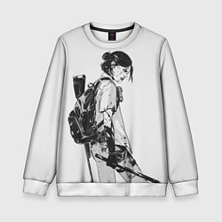 Свитшот детский BW Elly, цвет: 3D-белый