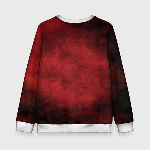 Детский свитшот Шоё Хината прыжок Haikyu!! / 3D-Белый – фото 2