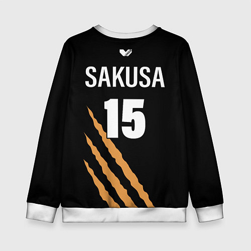 Детский свитшот 15 MSBY BLACK JACKALS / 3D-Белый – фото 2