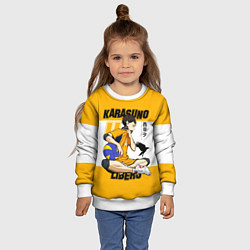 Свитшот детский Юу Нишиноя из Карасуно Haikyu!!, цвет: 3D-белый — фото 2