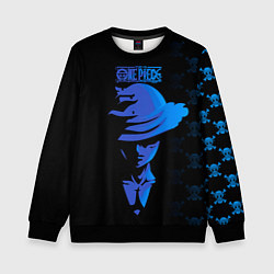 Свитшот детский Манки Д Луффи One Piece, цвет: 3D-черный