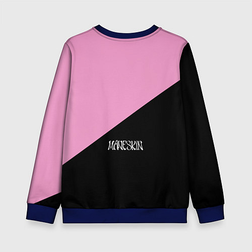 Детский свитшот Maneskin Domiano / 3D-Синий – фото 2