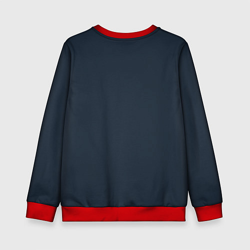 Детский свитшот Vermilion gym / 3D-Красный – фото 2