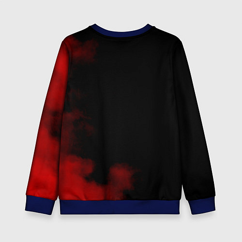 Детский свитшот Агата Кристи группа / 3D-Синий – фото 2