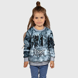 Свитшот детский Группа Ария, цвет: 3D-меланж — фото 2