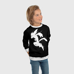 Свитшот детский Ori Дух леса, цвет: 3D-белый — фото 2